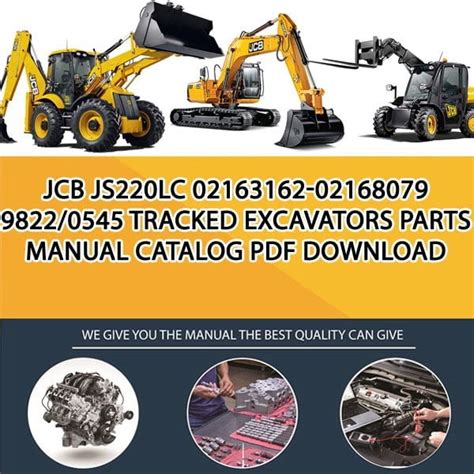 jcb js220lc parts